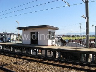明峰メンズエステの駅前の写真です。picture of Meihō station where to find spa and massage salons
