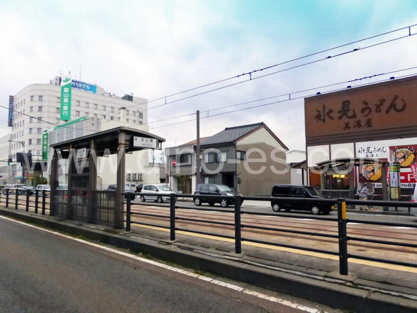 広小路(富山)メンズエステの駅前の写真です。picture of Hirokōji station where to find spa and massage salons