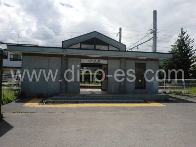 沢メンズエステの駅前の写真です。picture of Sawa station where to find spa and massage salons