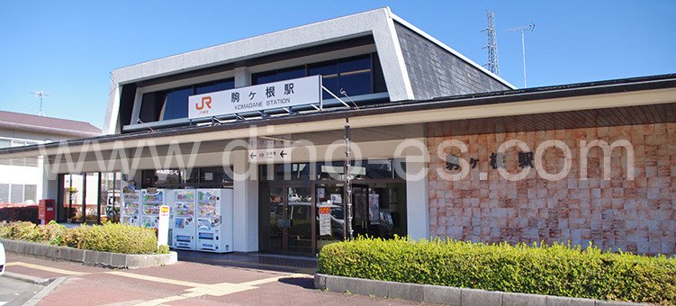 駒ヶ根メンズエステの駅前の写真です。picture of Komagane station where to find spa and massage salons