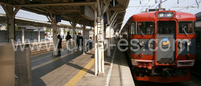 小諸メンズエステの駅前の写真です。picture of Komoro station where to find spa and massage salons
