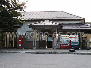 臼田メンズエステの駅前の写真です。picture of Usuda station where to find spa and massage salons