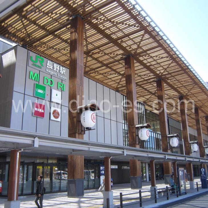 長野(ＪＲ)メンズエステの駅前の写真です。picture of Nagano station where to find spa and massage salons