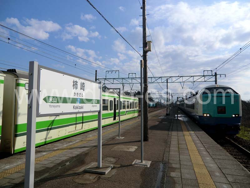 柿崎メンズエステの駅前の写真です。picture of Kakizaki station where to find spa and massage salons