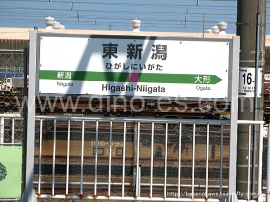 東新潟メンズエステの駅前の写真です。picture of Higashi-Niigata station where to find spa and massage salons