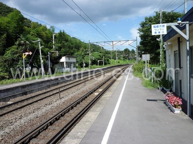 貝田メンズエステの駅前の写真です。picture of Kaida station where to find spa and massage salons