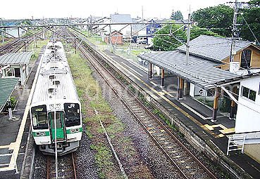 庭坂メンズエステの駅前の写真です。picture of Niwasaka station where to find spa and massage salons