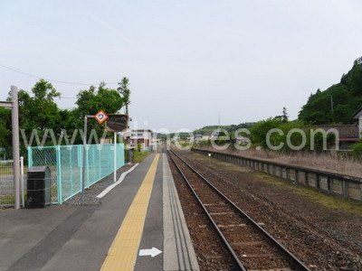 磐城守山メンズエステの駅前の写真です。picture of Iwaki-Moriyama station where to find spa and massage salons