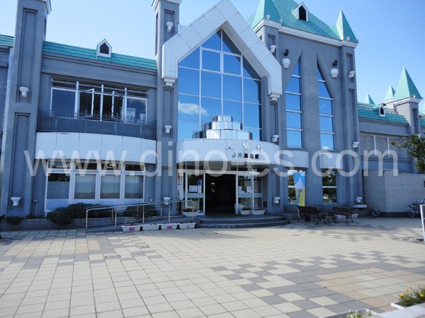 高畠メンズエステの駅前の写真です。picture of Takahata station where to find spa and massage salons