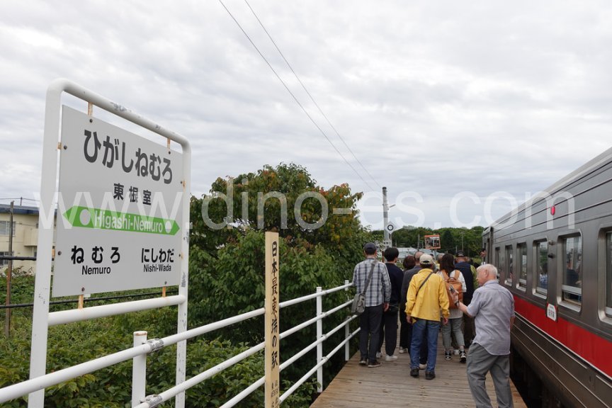 東根メンズエステの駅前の写真です。picture of Higashine station where to find spa and massage salons