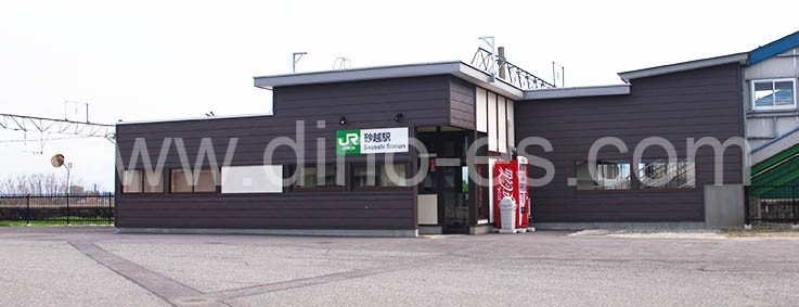 砂越メンズエステの駅前の写真です。picture of Sagoshi station where to find spa and massage salons