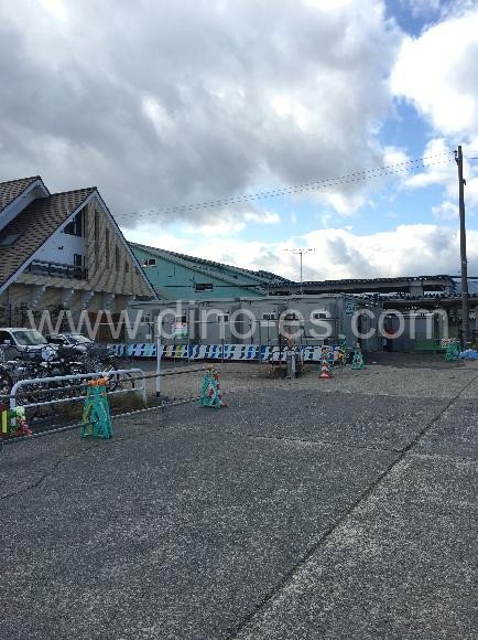 北山形メンズエステの駅前の写真です。picture of Kita-Yamagata station where to find spa and massage salons