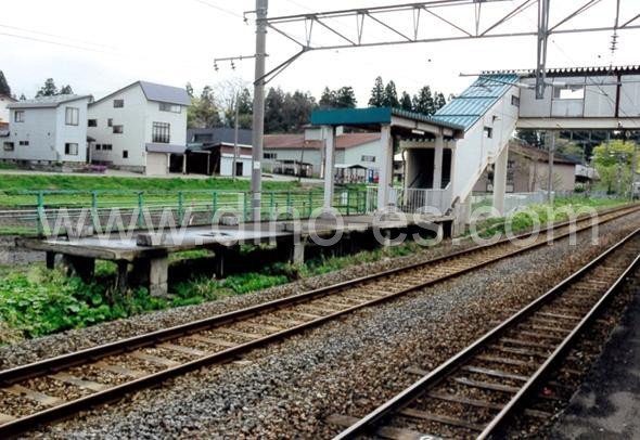 刈和野メンズエステの駅前の写真です。picture of Kariwano station where to find spa and massage salons