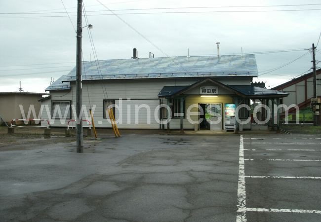 柳田メンズエステの駅前の写真です。picture of Yanagita station where to find spa and massage salons