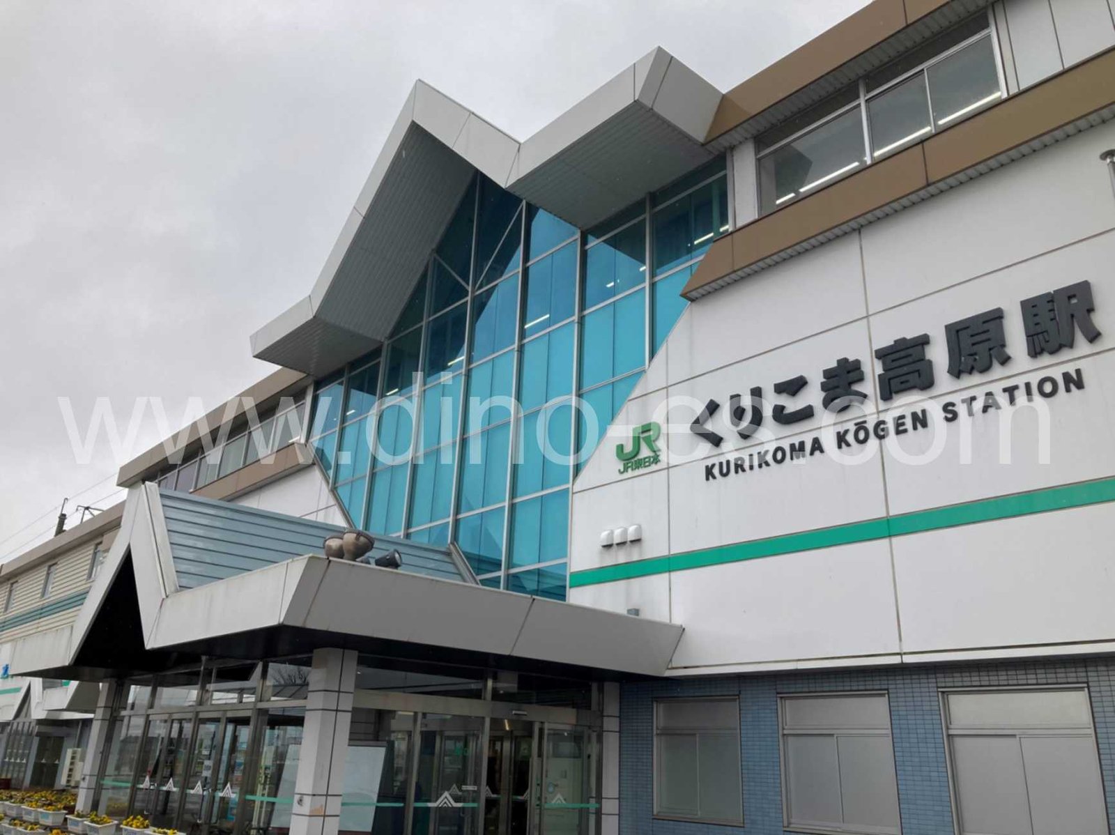 くりこま高原メンズエステの駅前の写真です。picture of Kurikoma-Kōgen station where to find spa and massage salons