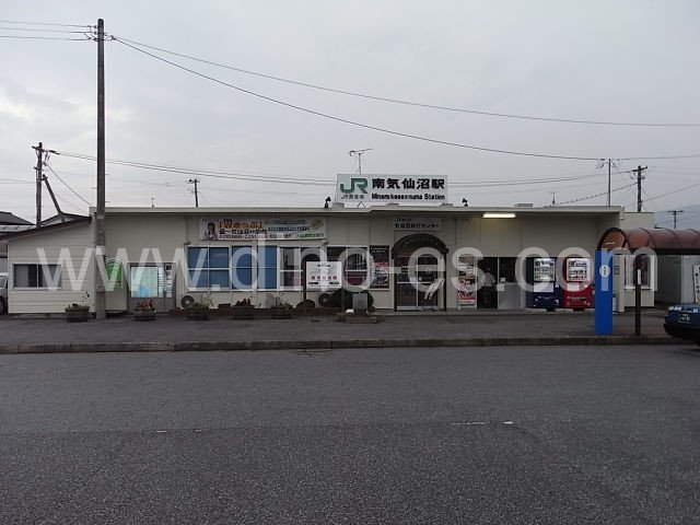 南気仙沼メンズエステの駅前の写真です。picture of Minami-Kesennuma station where to find spa and massage salons