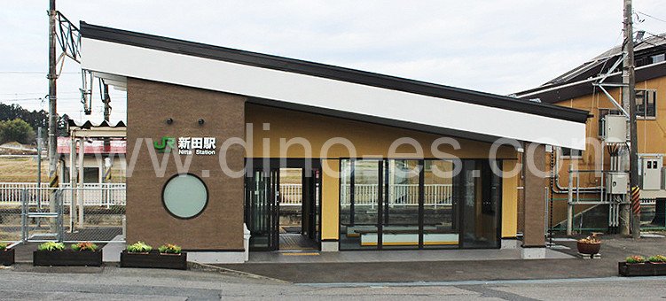 新田(宮城)メンズエステの駅前の写真です。picture of Nitta station where to find spa and massage salons