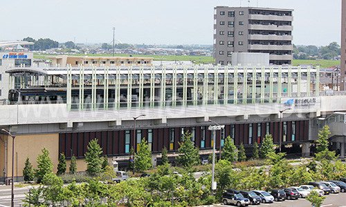 杜せきのしたメンズエステの駅前の写真です。picture of Morisekinoshita station where to find spa and massage salons