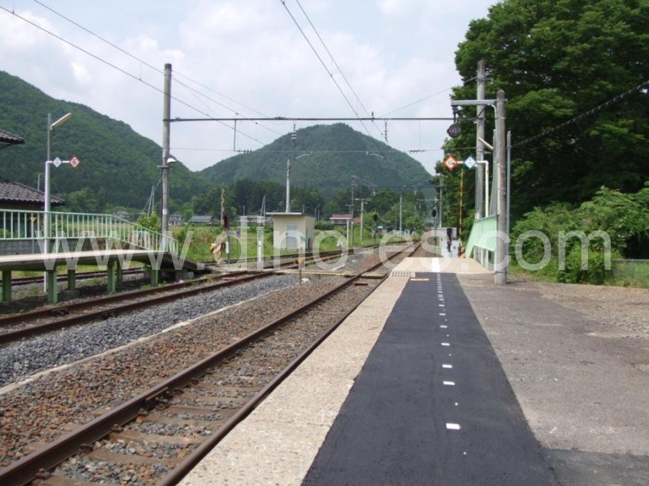 陸前白沢メンズエステの駅前の写真です。picture of Rikuzen-Shirasawa station where to find spa and massage salons