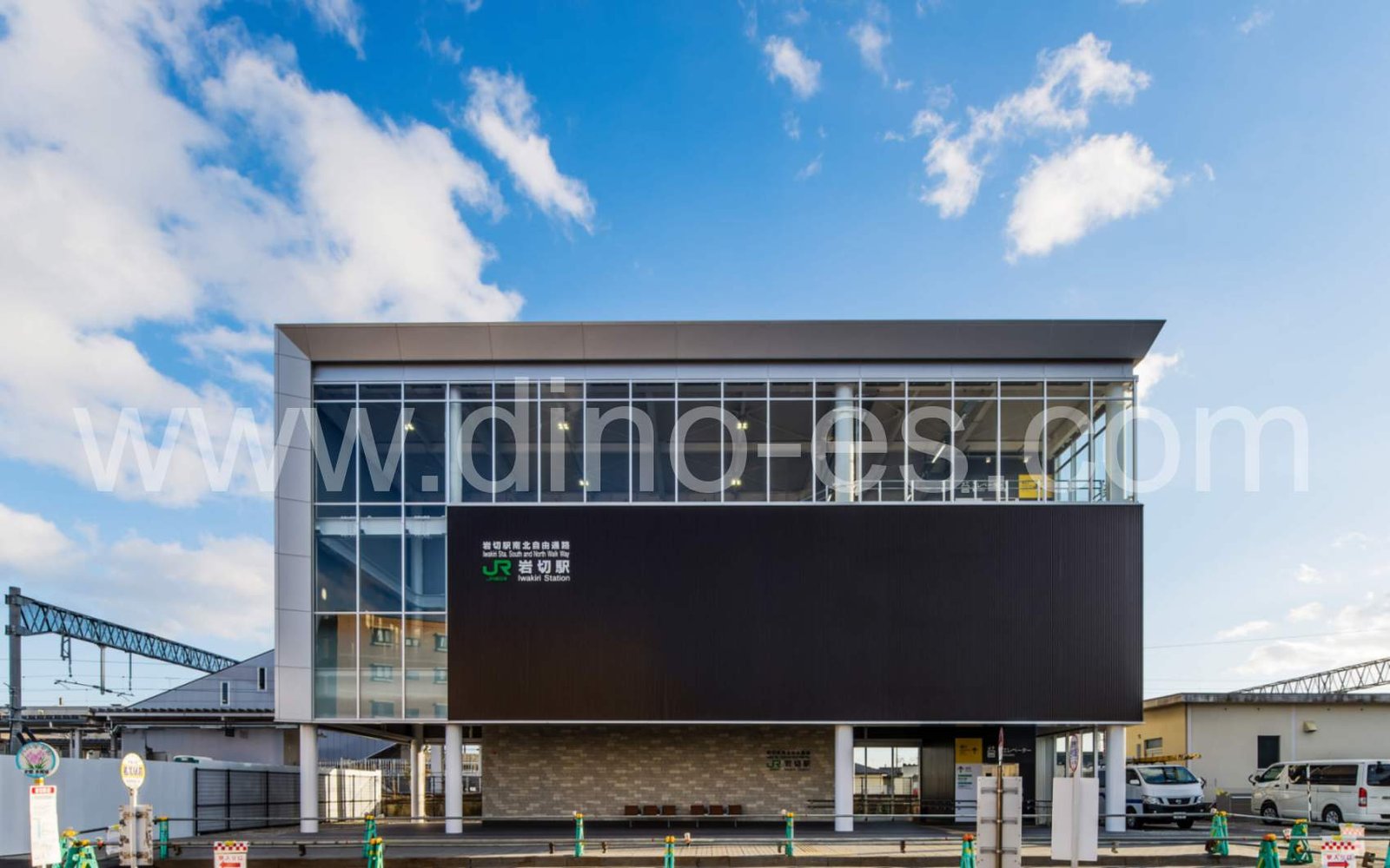 岩切メンズエステの駅前の写真です。picture of Iwakiri station where to find spa and massage salons