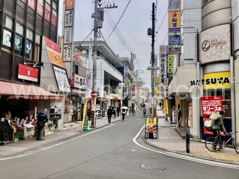 天王メンズエステの駅前の写真です。picture of Tennō station where to find spa and massage salons