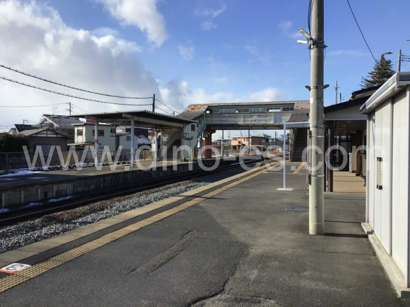 涌谷メンズエステの駅前の写真です。picture of Wakuya station where to find spa and massage salons