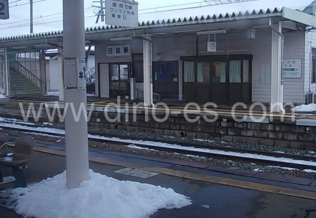 日詰メンズエステの駅前の写真です。picture of Hizume station where to find spa and massage salons