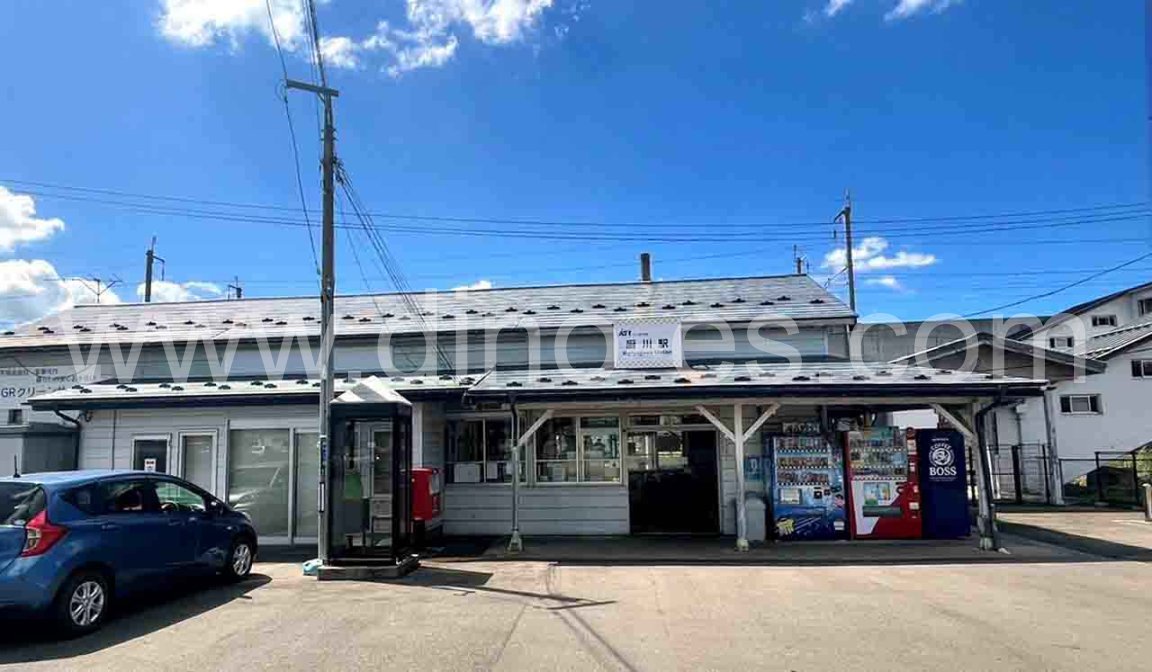 厨川メンズエステの駅前の写真です。picture of Kuriyagawa station where to find spa and massage salons