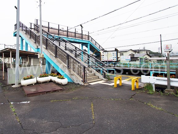 苫米地メンズエステの駅前の写真です。picture of Tomabechi station where to find spa and massage salons