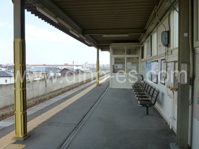 小中野メンズエステの駅前の写真です。picture of Konakano station where to find spa and massage salons