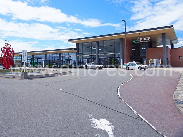 浪岡メンズエステの駅前の写真です。picture of Namioka station where to find spa and massage salons