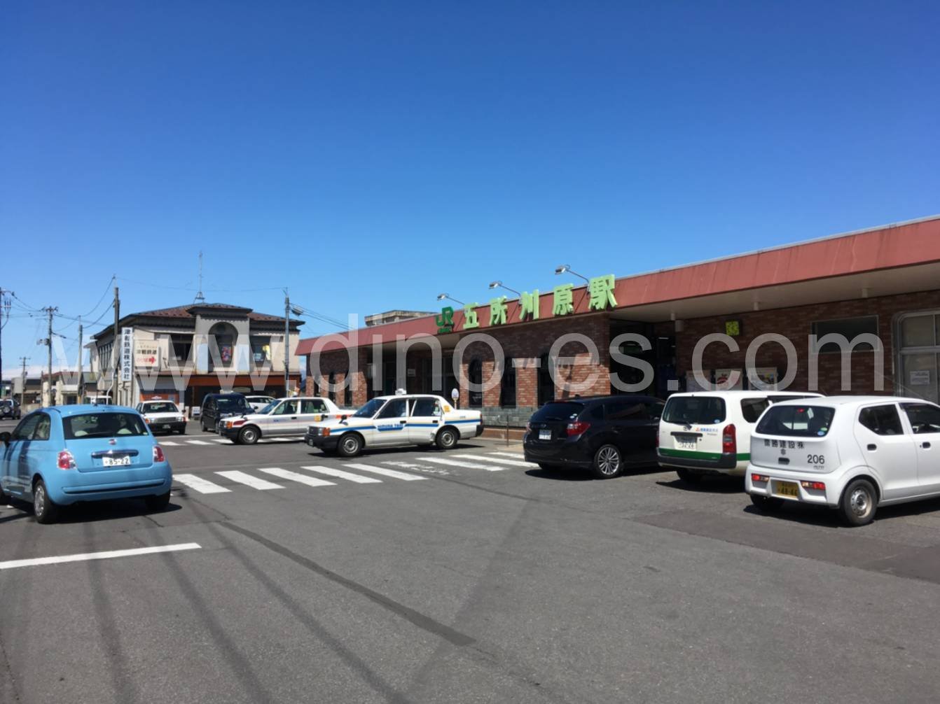 五所川原メンズエステの駅前の写真です。picture of Goshogawara station where to find spa and massage salons