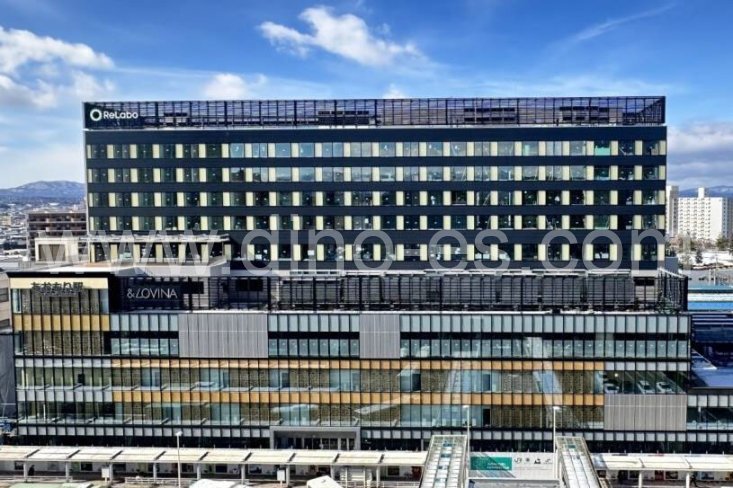 青森メンズエステの駅前の写真です。picture of Aomori station where to find spa and massage salons