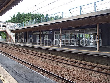 大麻メンズエステの駅前の写真です。picture of Ōasa station where to find spa and massage salons