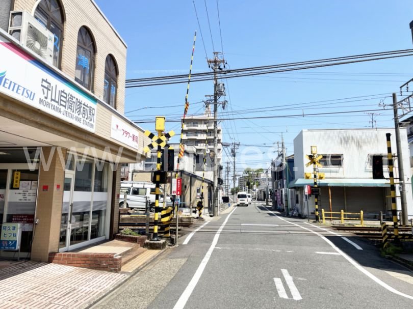 自衛隊前メンズエステの駅前の写真です。picture of Jieitaimae station where to find spa and massage salons