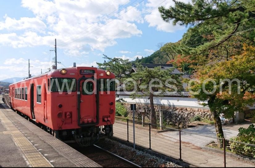 朝来メンズエステの駅前の写真です。picture of Asso station where to find spa and massage salons