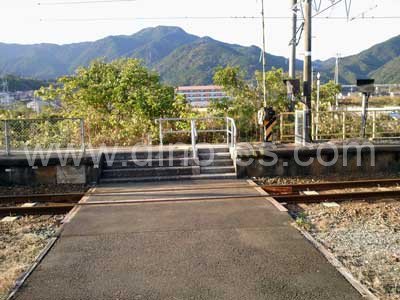 紀伊佐野メンズエステの駅前の写真です。picture of Kii-Sano station where to find spa and massage salons