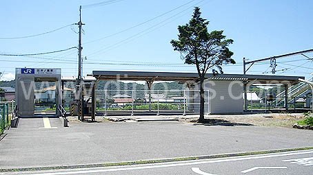 田井ノ瀬メンズエステの駅前の写真です。picture of Tainose station where to find spa and massage salons