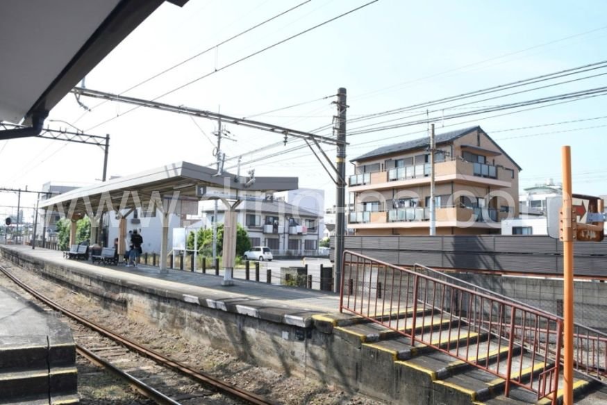 中松江メンズエステの駅前の写真です。picture of Nakamatsue station where to find spa and massage salons