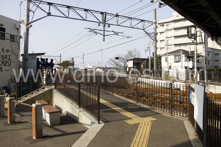 宮前メンズエステの駅前の写真です。picture of Miyamae station where to find spa and massage salons