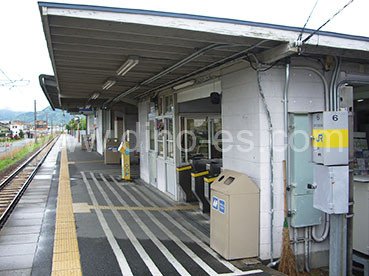 畠田メンズエステの駅前の写真です。picture of Hatakeda station where to find spa and massage salons