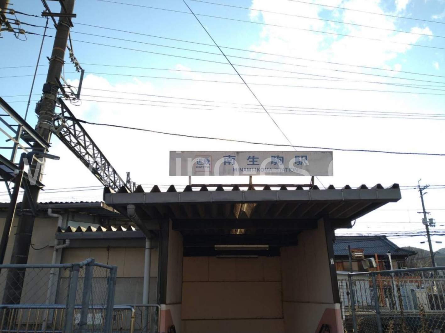 南生駒メンズエステの駅前の写真です。picture of Minami-Ikoma station where to find spa and massage salons