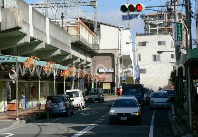 筒井(奈良)メンズエステの駅前の写真です。picture of Tsutsui station where to find spa and massage salons