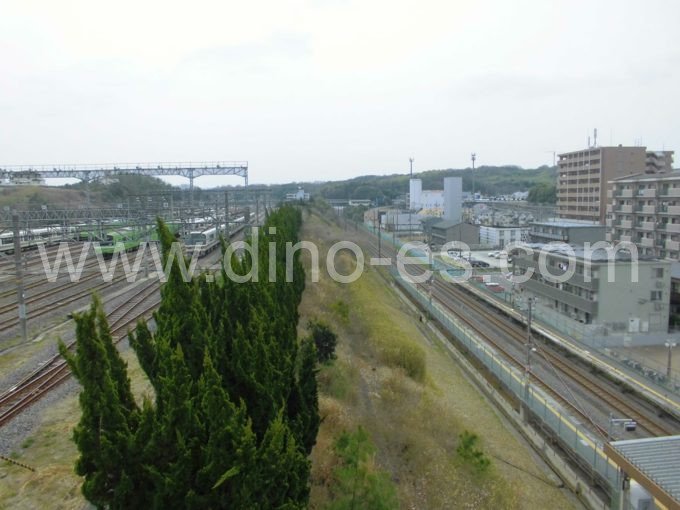 平城山メンズエステの駅前の写真です。picture of Narayama station where to find spa and massage salons