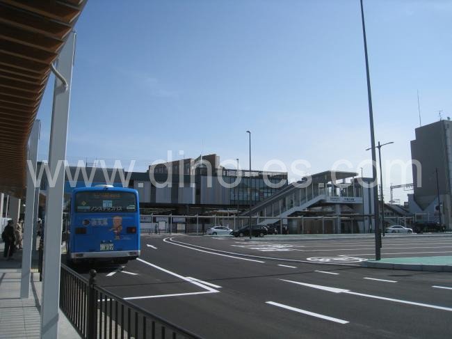 大和西大寺メンズエステの駅前の写真です。picture of Yamato-Saidaiji station where to find spa and massage salons
