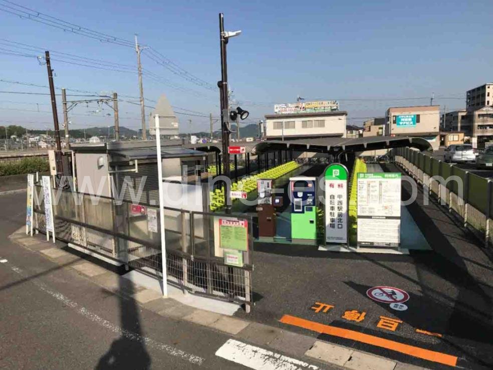 甲西メンズエステの駅前の写真です。picture of Kōsei station where to find spa and massage salons