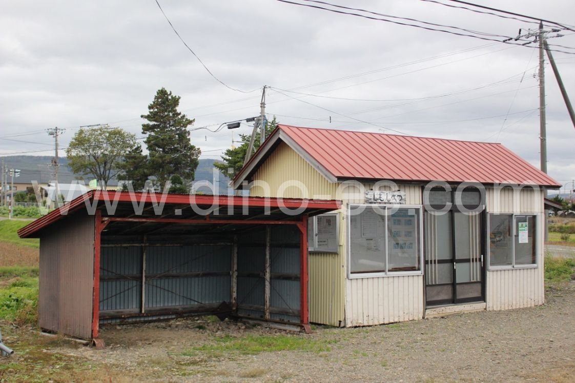 下士別メンズエステの駅前の写真です。picture of Shimo-Shibetsu station where to find spa and massage salons