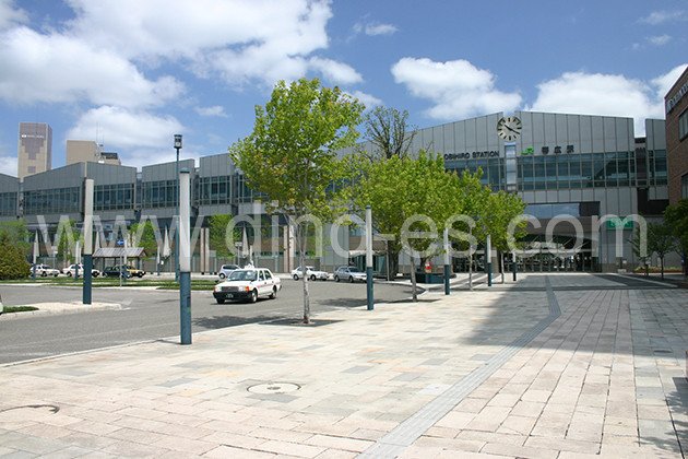帯広メンズエステの駅前の写真です。picture of Obihiro station where to find spa and massage salons