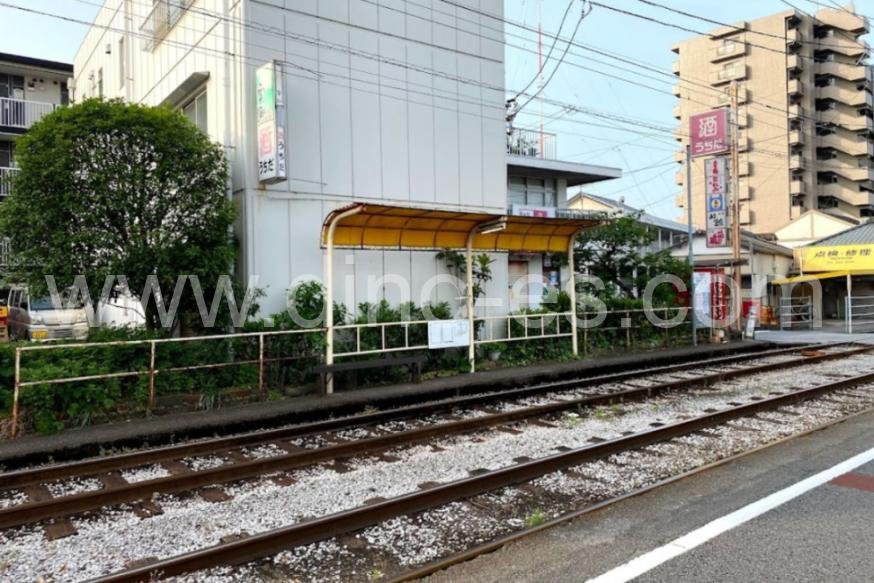 東新木メンズエステの駅前の写真です。picture of Higashi-Shingi station where to find spa and massage salons
