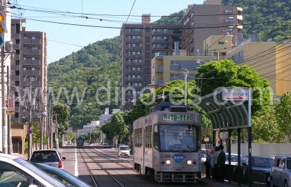 ロープウェイ入口メンズエステの駅前の写真です。picture of Ropeway Iriguchi station where to find spa and massage salons